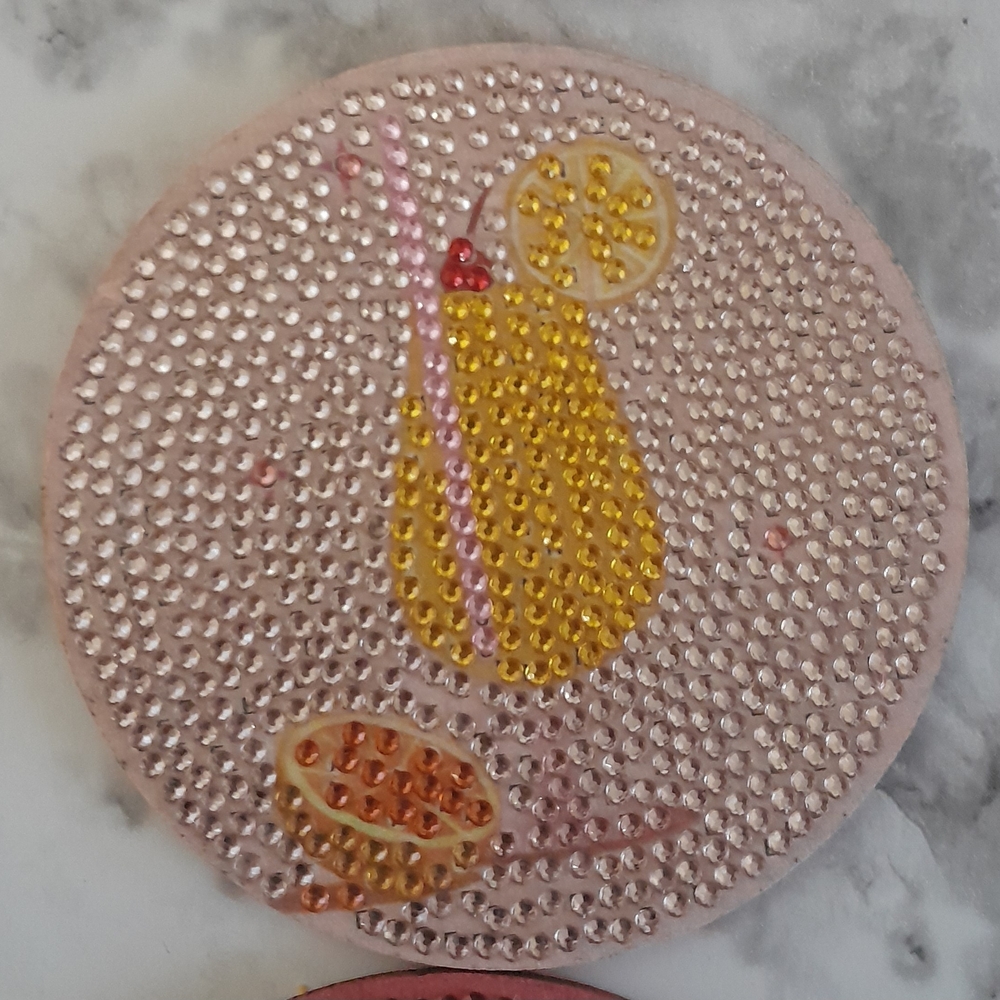 Colorful Cocktail Coaster Set - Picture 6 of 10